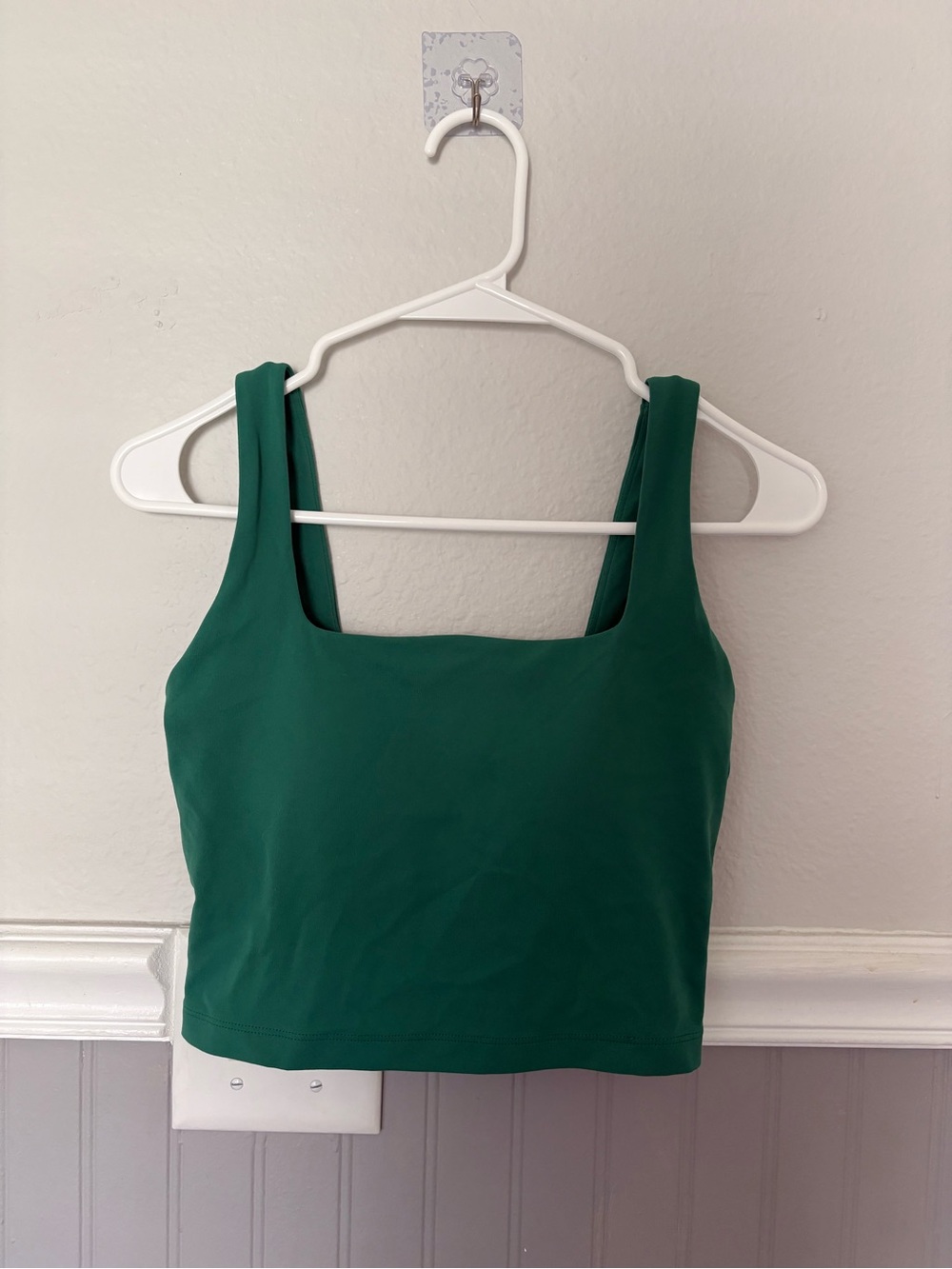 CRZ YOGA Butterluxe Square Neck Padded Tank Top - Picture 3 of 6